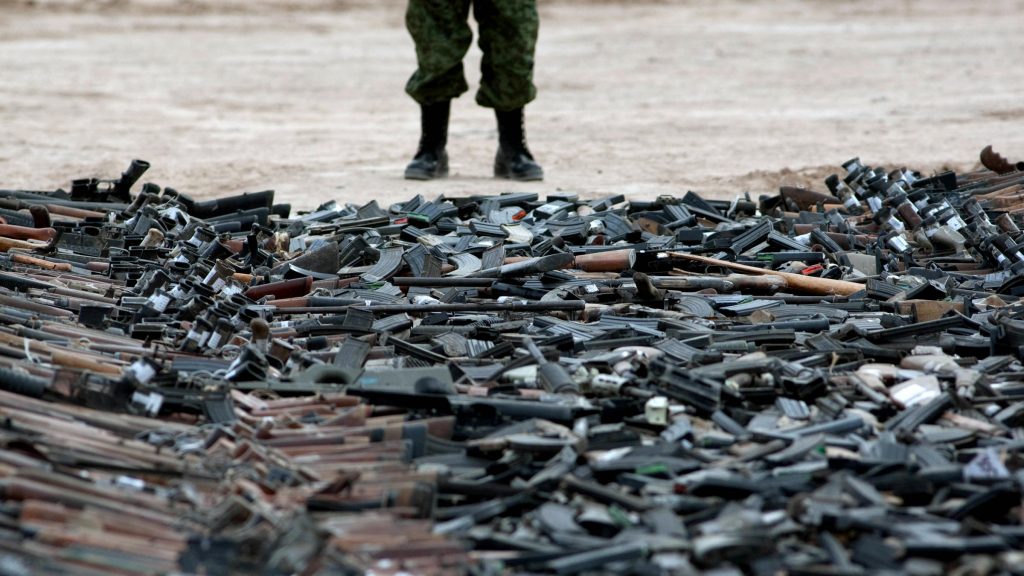 Mexico Sues US Gun Manufacturers Over Arms Trafficking PATRIOTS   Illegal Guns 1024x576 